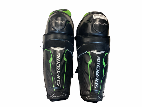 Vist Large View of Product Image Which is  Bauer SUPREME ONE.6 Senior Shin Guards Black 11"