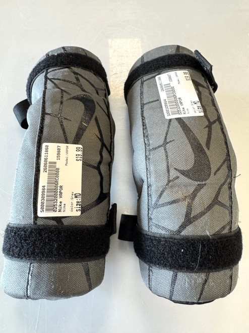 Vist Large View of Product Image Which is Used Nike VAPOR Lacrosse Arm Pads/Guards Grey MD