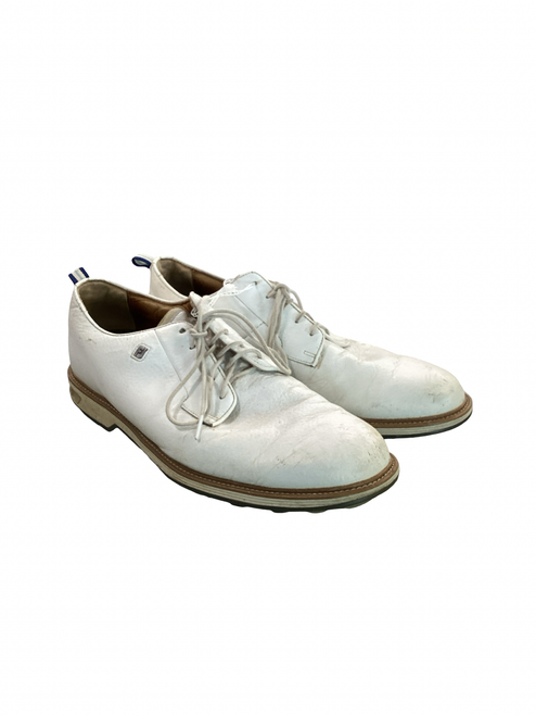 Vist Large View of Product Image Which is Used Foot Joy Mens Golf Shoes White Senior 13