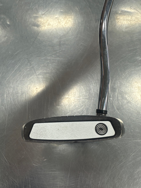 Vist Large View of Product Image Which is Used Odyssey WHITE ICE DART MID 43” Mens Putter RH