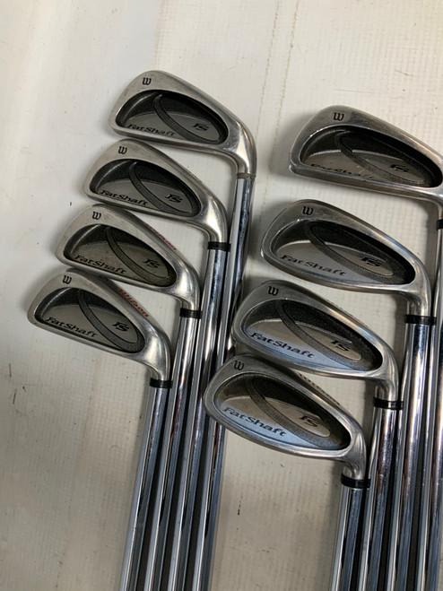 Vist Large View of Product Image Which is Used Wilson FAT SHAFT Mens Iron Set RH 3I-PW