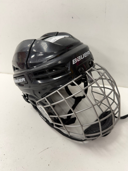 Vist Large View of Product Image Which is Used Bauer IMS 5.0 Helmet Cage Combo Black MD
