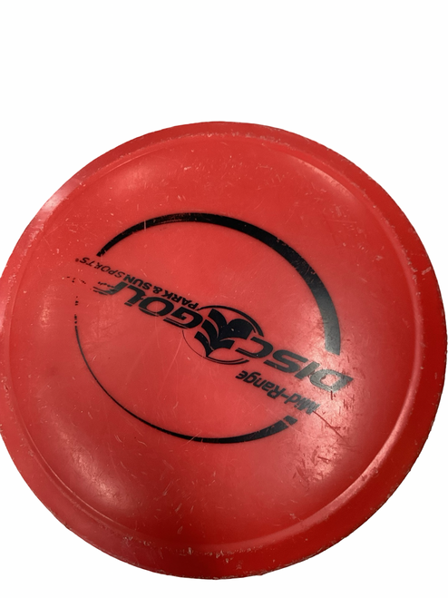 Vist Large View of Product Image Which is Used DISC GOLF Disc Golf Mid Range Red