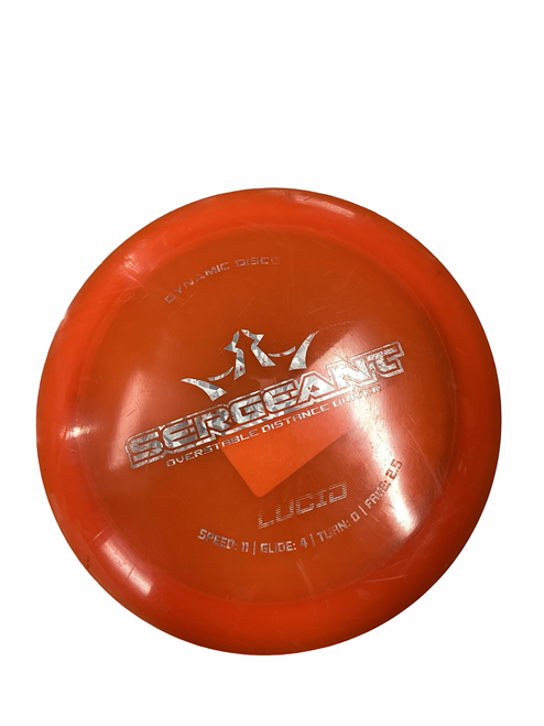 Vist Large View of Product Image Which is Used Dynamic Discs SERGEANT Disc Golf Driver Orange