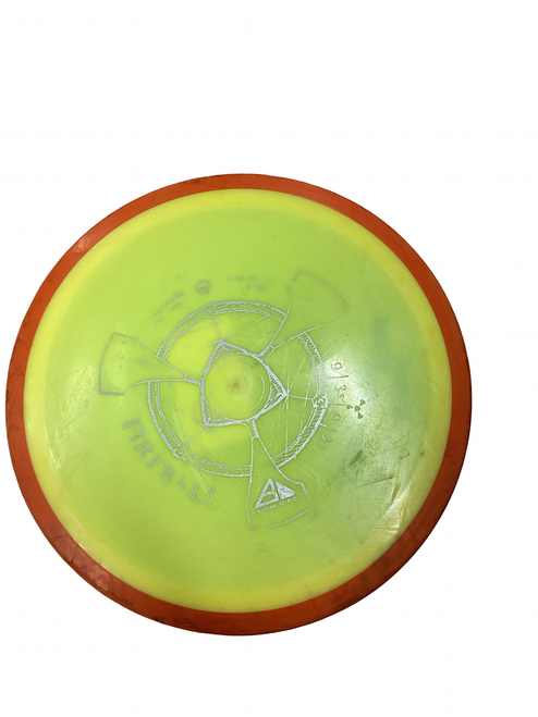 Vist Large View of Product Image Which is Used Axiom FIREBALL Disc Golf Driver Yellow