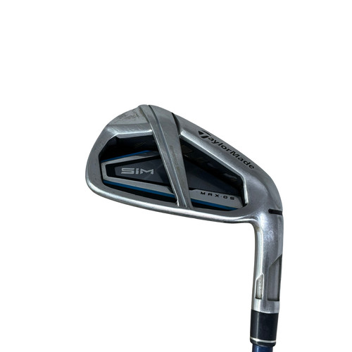 Vist Large View of Product Image Which is Used Taylormade SIM MAX OS Mens Individual Iron RH 7 Iron
