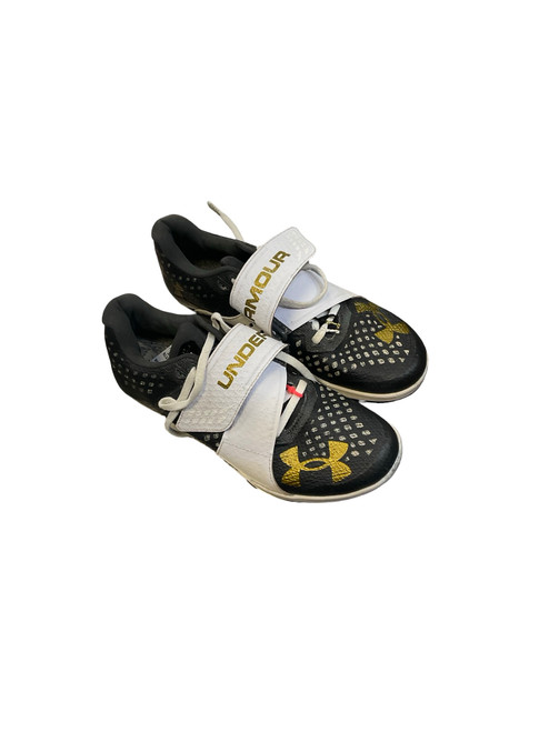 Vist Large View of Product Image Which is Used Under Armour HOVR SKYLINE TJ Track & Field Cleats Adult Black Senior 7
