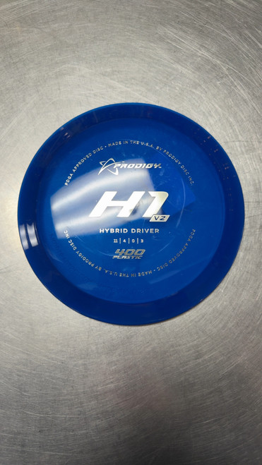 Vist Large View of Product Image Which is Used Prodigy H1 Disc Golf Driver Royal Blue