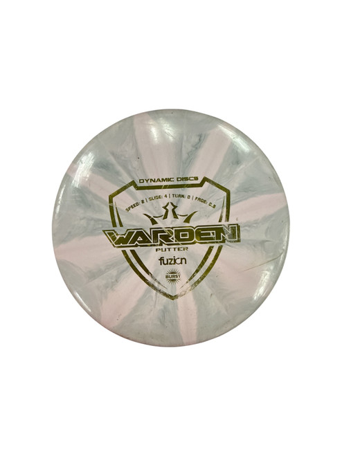 Vist Large View of Product Image Which is Used Dynamic Discs WARDERN Disc Golf Putter Pink