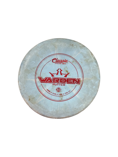Vist Large View of Product Image Which is Used Dynamic Discs WARDEN Disc Golf Putter Turquoise