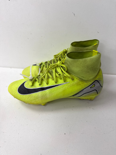 Vist Large View of Product Image Which is Used Nike MERCURIAL AIR ZOOM Soccer Cleats Yellow Senior 7.5