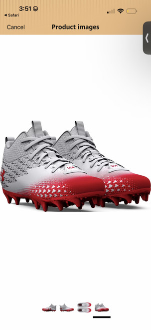 Vist Large View of Product Image Which is New UA Spotlight Select 3 MCJr Wh/R 6
