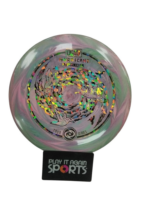 Vist Large View of Product Image Which is Used DGA S. CRISS HURRICANE Disc Golf Driver Green