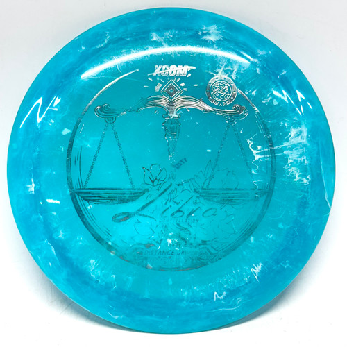 Vist Large View of Product Image Which is Used XCOM MARS LIBRA Disc Golf Driver Turquoise 172g