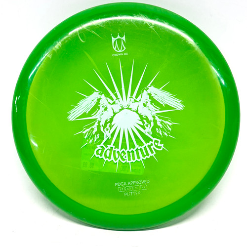 Vist Large View of Product Image Which is Used CROWN ME ADVENTURE Disc Golf Putter Kelly green 170g