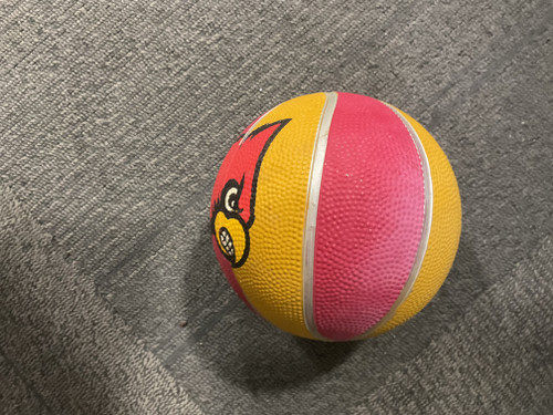 Vist Large View of Product Image Which is Used LOUISVILLE MINI BASKETBALL Basketball Youth Outdoor Child
