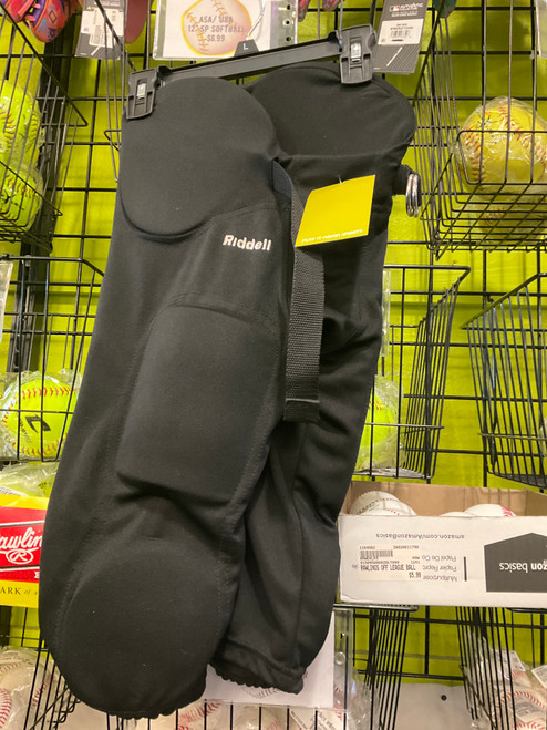 Vist Large View of Product Image Which is Used Riddell Youth FB Integrated Pants Black SM