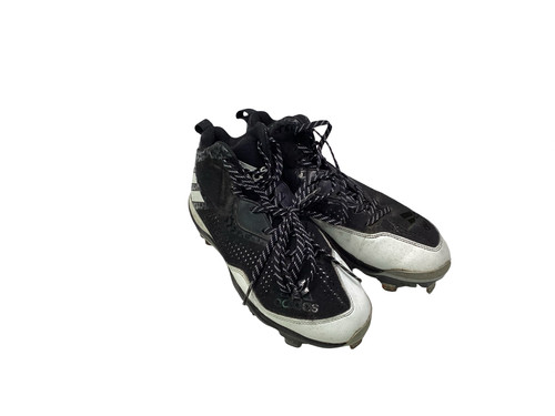 Vist Large View of Product Image Which is Used Adidas LITESTRIKE BB/SB Cleats Black Senior 9.5