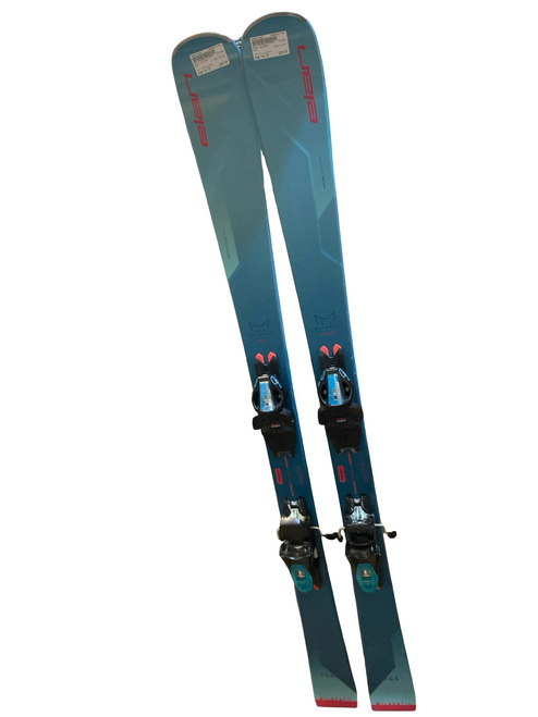 Vist Large View of Product Image Which is Used Elan WILDCAT Womens DH Ski/Binding Carolina Blue 144 cm