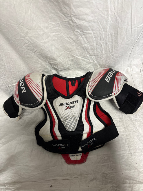 Vist Large View of Product Image Which is Used Bauer VAPOR X30 SP Junior Shoulder Pads SM