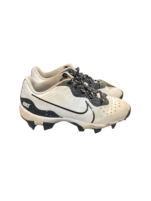 Vist Large View of Product Image Which is Used Nike FASTFLEX BASEBALL CLEAT BB/SB Cleats White Junior 01.5