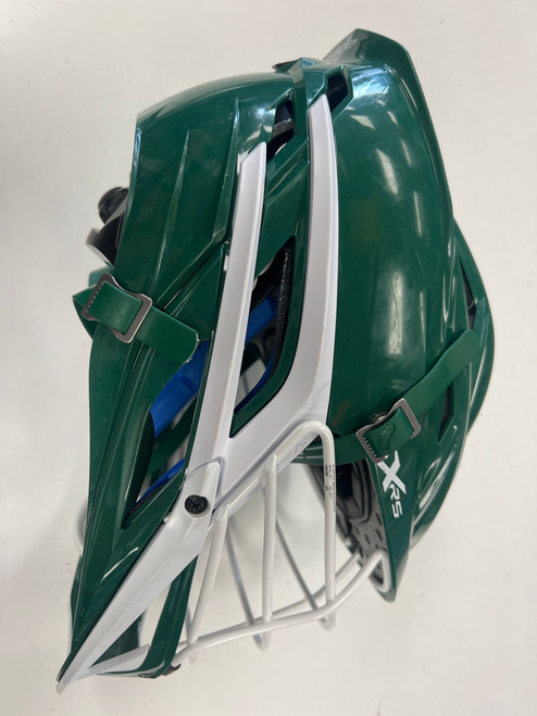 Vist Large View of Product Image Which is Used Cascade XRS HELMET Lacrosse Helmet Green One Size