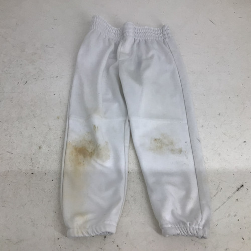 Vist Large View of Product Image Which is Used Alleson YOUTH SM PULL UP BB/SB PANTS BB/SB Pant Boys White SM