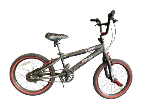 Vist Large View of Product Image Which is Used Kent 1800 ABYSS BMX Bike Boys Black 18"