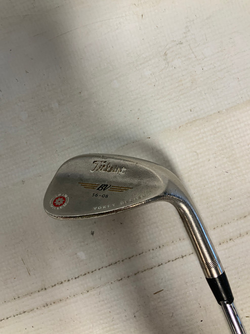 Vist Large View of Product Image Which is Used Titleist BV VOKEY 56 08 Golf Wedge Mens RH 56 Degree