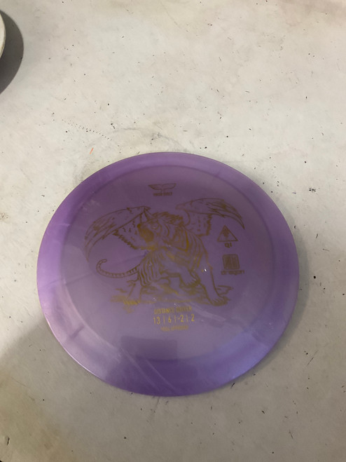 Vist Large View of Product Image Which is Used DRAGON Disc Golf Driver Purple