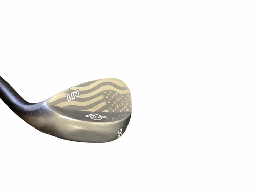 Vist Large View of Product Image Which is Used Ray Cook M1 USA ENGRAVED Golf Wedge Mens RH 56 Degree