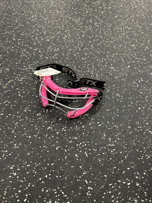Vist Large View of Product Image Which is Used STX 4 SIGHT PLUS S Lacrosse Facial Protect Pink Youth