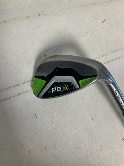 Vist Large View of Product Image Which is Used Pinemeadow PGX SW 56 Golf Wedge Mens RH Sand Wedge