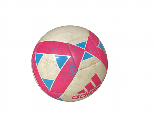 Vist Large View of Product Image Which is Used Adidas 4 All Size Soccer Ball Pink 4