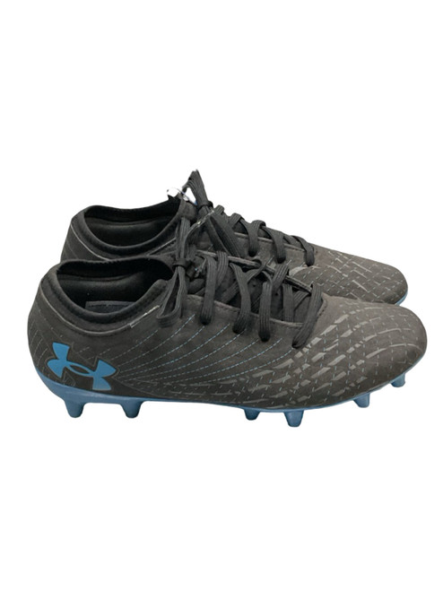 Vist Large View of Product Image Which is Used Under Armour Soccer Cleats Black Senior 6