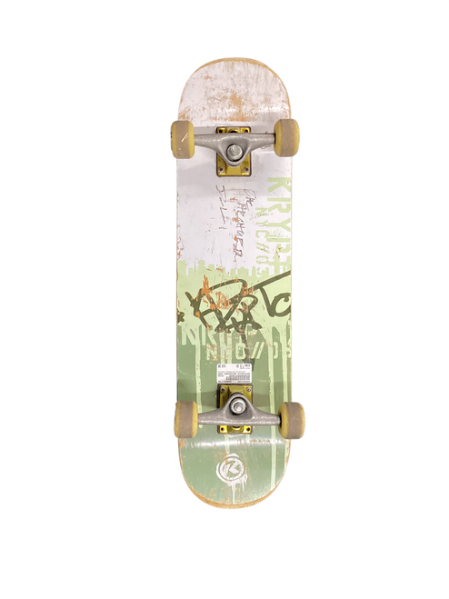 Vist Large View of Product Image Which is Used KRYPTONICS SKATEBOARD COMPLETE Complete Skateboard Green 7 1/2"
