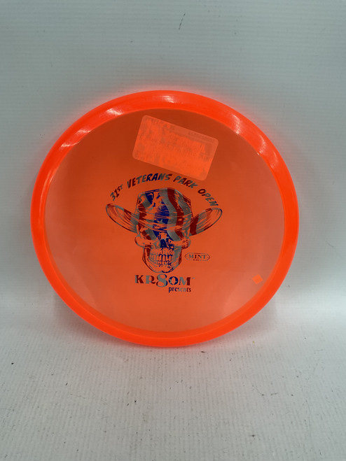 Vist Large View of Product Image Which is Used MINT DISCS VETERANS PARK DISC Disc Golf Driver Tan