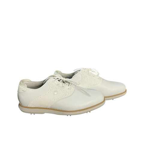 Vist Large View of Product Image Which is Used Foot Joy Womens Golf Shoes White Senior 9.5