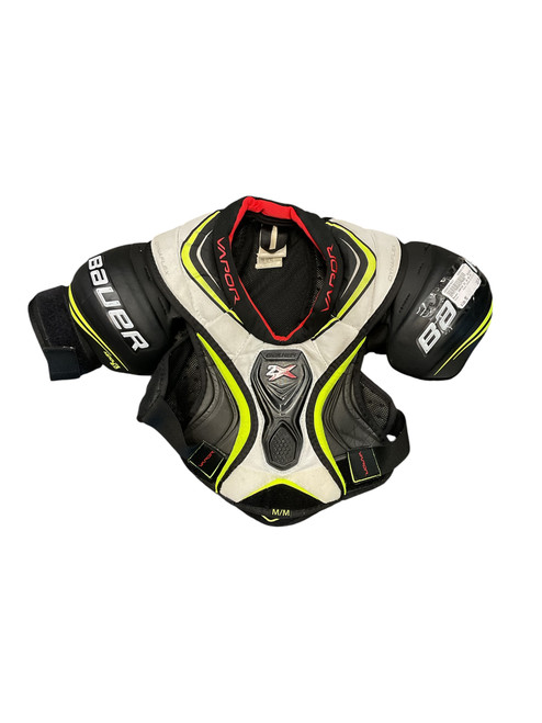 Vist Large View of Product Image Which is Used Bauer VAPOR 2X JR MD SP Junior Shoulder Pads MD