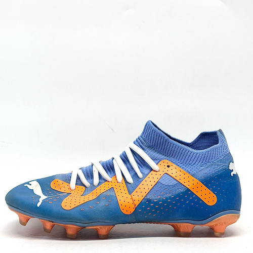 Vist Large View of Product Image Which is Used Puma FUTURE MATCH Soccer Cleats Royal Blue Senior 6.5