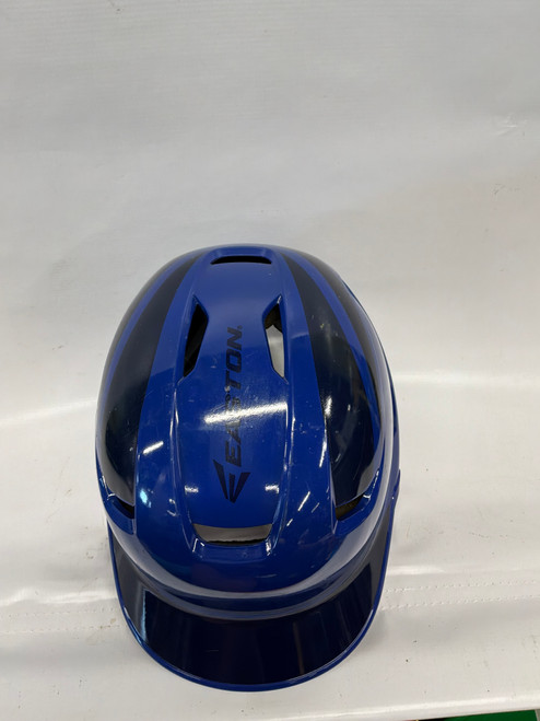 Vist Large View of Product Image Which is Used Easton ACA Z5 HELMET Batting Helmet No Mask Royal Blue MD