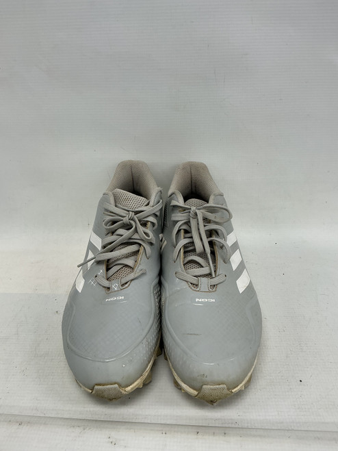 Vist Large View of Product Image Which is Used Adidas ICON BOUNCE BB/SB Cleats Grey Senior 11