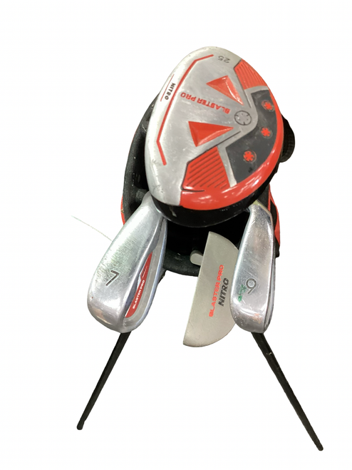 Vist Large View of Product Image Which is Used Nitro BLASTER Jr Package Set RH Red 5 Piece