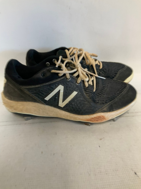 Vist Large View of Product Image Which is Used New Balance BLACK METAL BB/SB Cleats Black Senior 10.5
