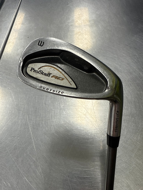 Vist Large View of Product Image Which is Used Wilson PRO STAFF AD Mens Individual Iron RH 7 Iron