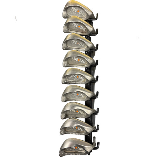 Vist Large View of Product Image Which is Used Ping Zing Orange Dot Mens Iron Set RH 3I-SW