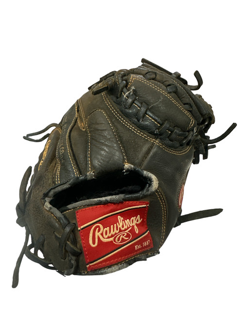 Vist Large View of Product Image Which is Used Rawlings RENEGADE BB/SB Catchers RH Throw Black 32 1/2"