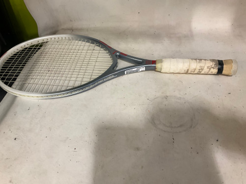 Vist Large View of Product Image Which is Used PUMA Adult Tennis Racquet Grey 4 1/2"