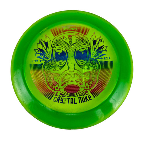 Vist Large View of Product Image Which is Used Discraft CRYSTAL NUKE LEDGE STONE Disc Golf Driver