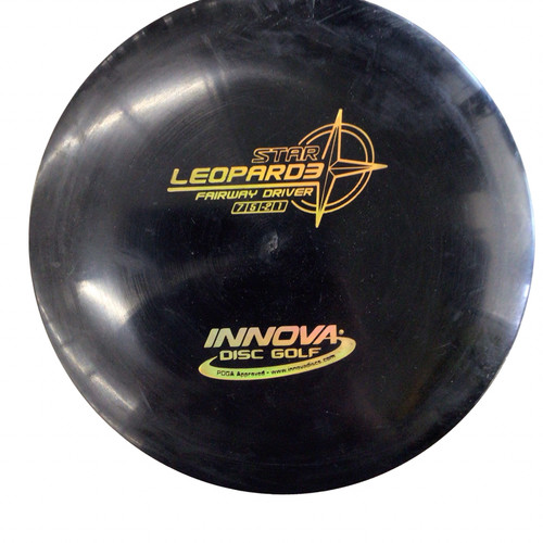Vist Large View of Product Image Which is Used Innova LEOPARD 3 Disc Golf Driver Black